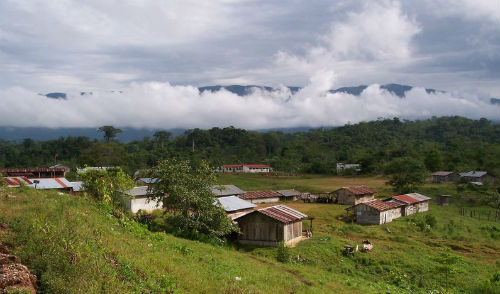 An Ixcán jungle mountain village